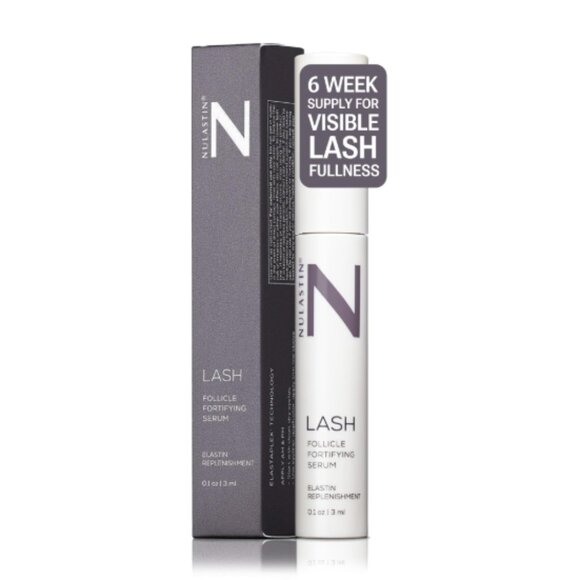 NIB Nulastin Lash Follicle Fortifying Serum Full Size 3mL Retail Price $84.00